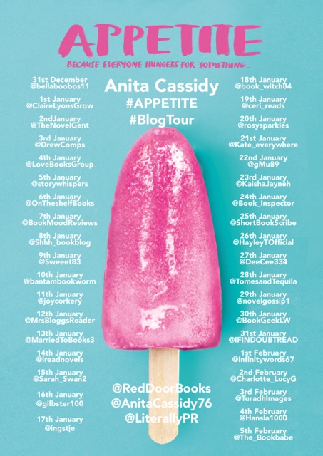 Appetite blogtour poster