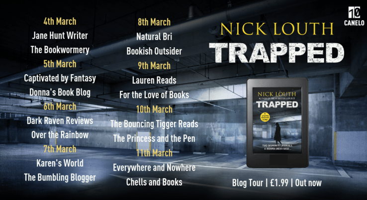 Trapped Blog Tour Banner