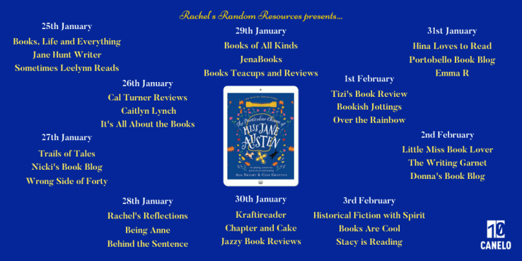 The Particular Charm of Miss Jane Austen Full Tour Banner