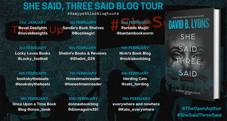 She Said, Three Said banner